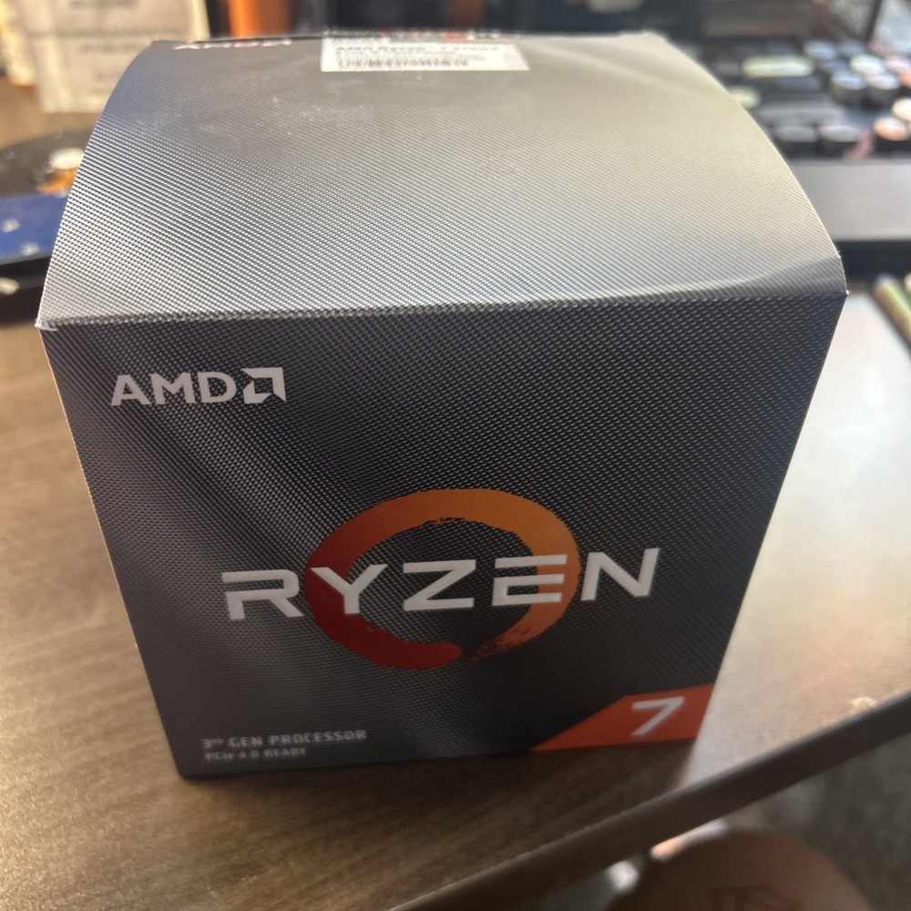 AMD RYZEN 7 3700x Heat Sink Fan Only (No CPU) for 4.4 GHz 8 Core Socket AM4